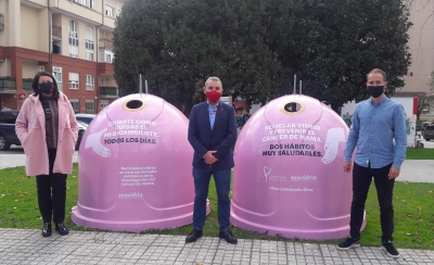 El Ayuntamiento se suma a la campaña solidaria &quot;Recicla Vidrio por Ellas&quot;